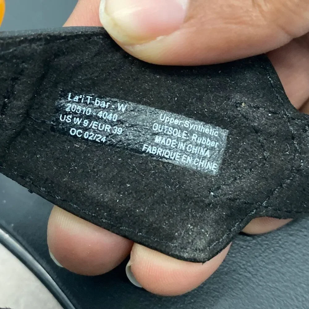 Olukai Lai T Bar sandals, women’s size 9 - Picture 6 of 6